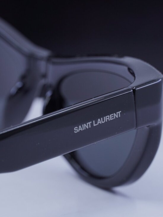 Saint Laurent SL676 001 Cat Eye Sunglasses - Black main image 7